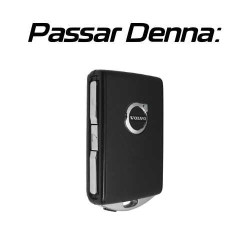 Volvo Nyckelskal i Alcantara