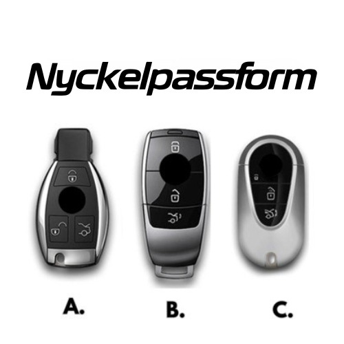 Mercedes Nyckelskal i Alcantara