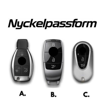 Mercedes Nyckelskal i Alcantara